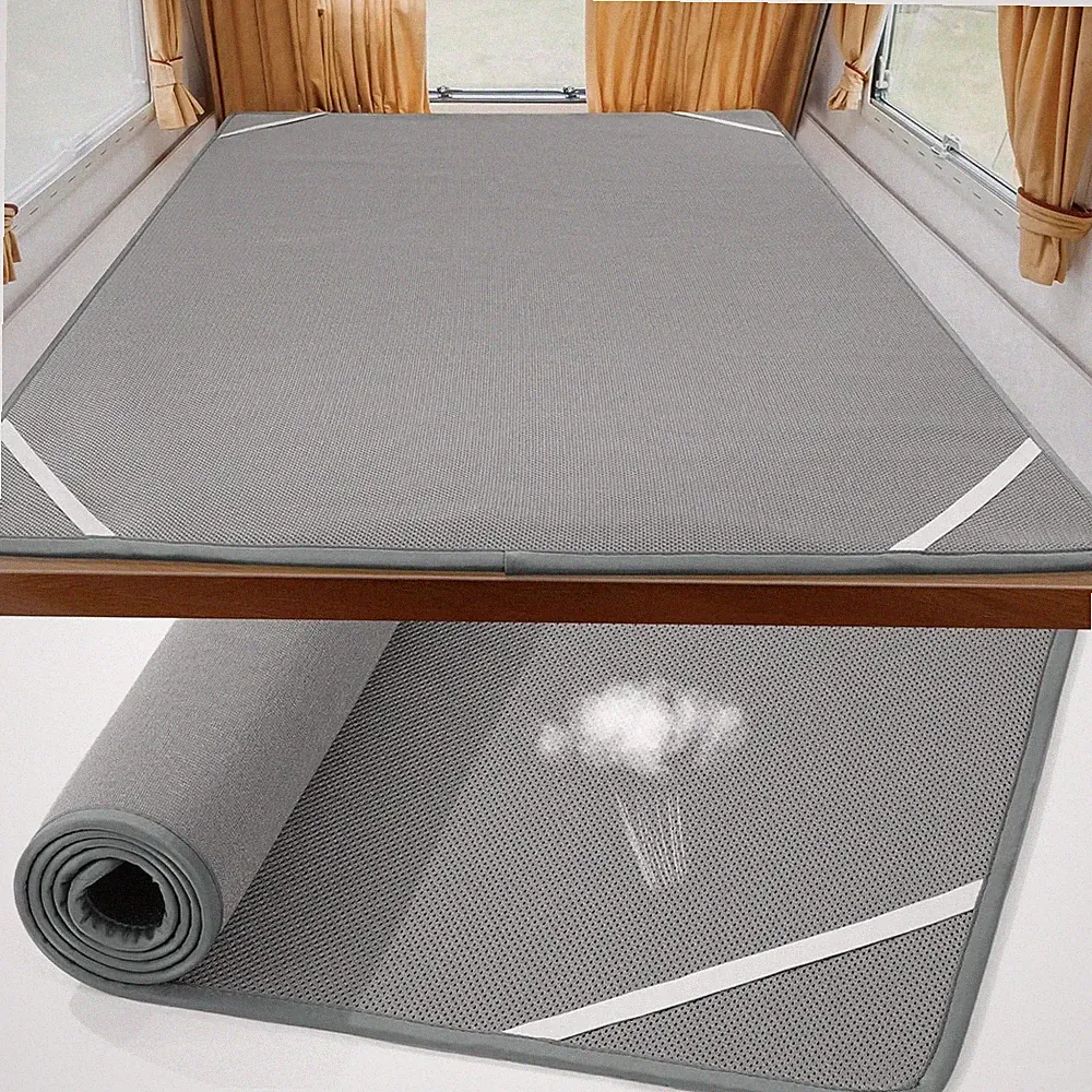 80 * 60 Inch RV Underlay under Mattress Pad, Breathable 3D Air Mesh RV under Mat