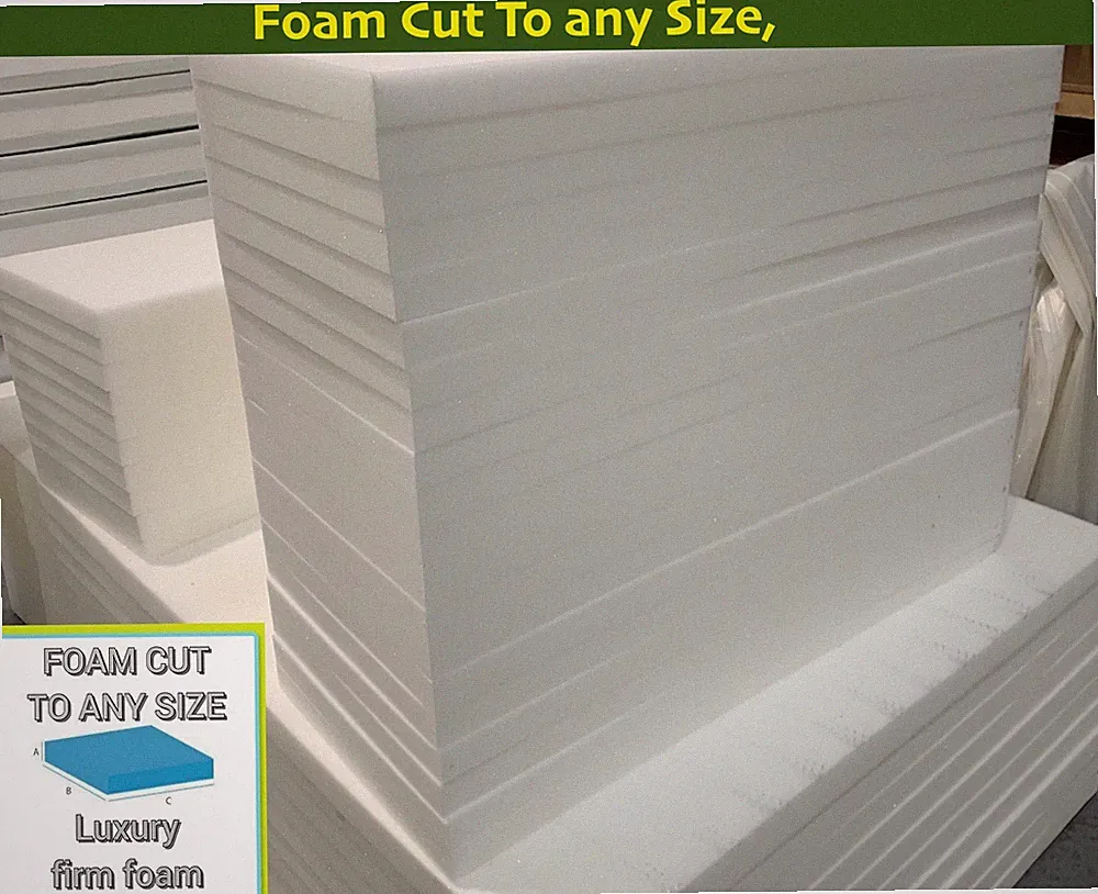 CUT TO SIZE SHEET CUSHION PADS HIGH DENSITY UPHOLSTERY FOAM ARAB SEAT YOGA SHEET