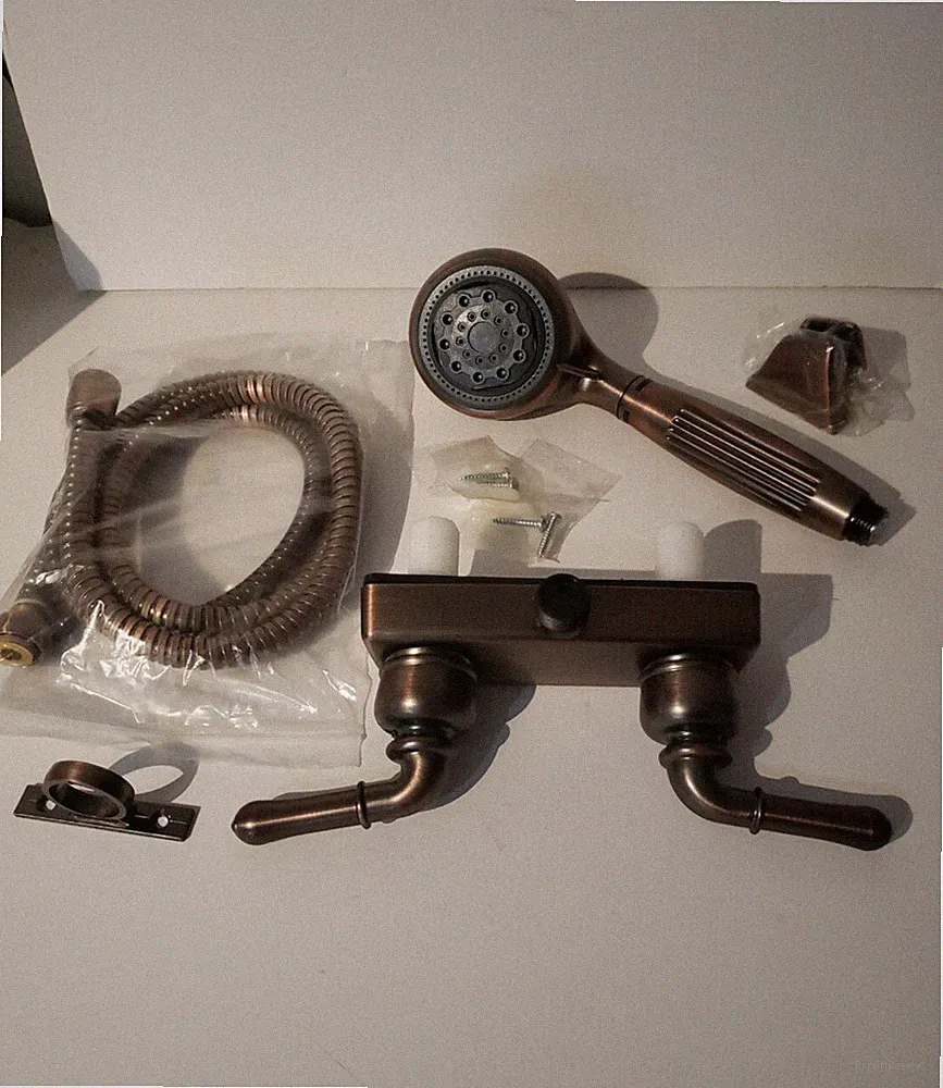 Dura Faucet -ORB RV High Pressure Shower Head and 60-inch Hose Kit