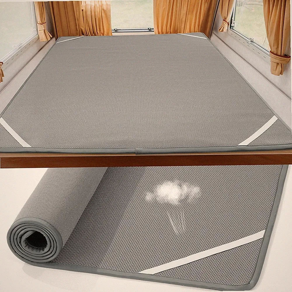 Queen RV Underlay Mattress Pad - Breathable 3D Air Mesh Ventilation 80x60 Inch